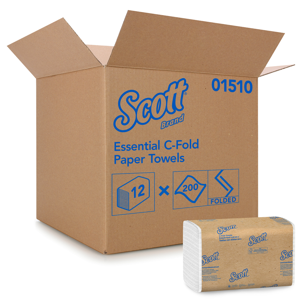 Scott® Essential Folded Paper Towels - Paper Products